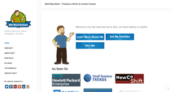 Desktop Screenshot of mattsmansfield.com